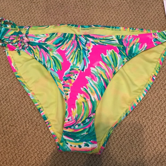 lilly pulitzer guava bikini bottom